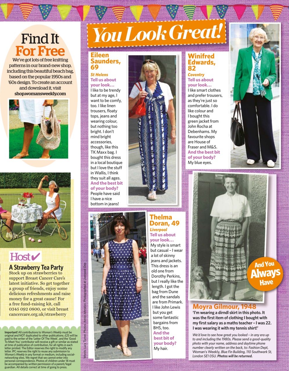 Woman's Weekly Preview Pages