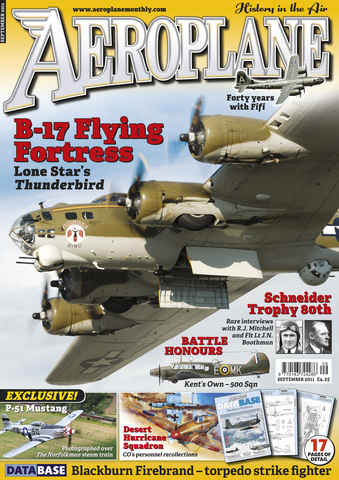 Aeroplane issue No.461 B-17 Flying Fortress