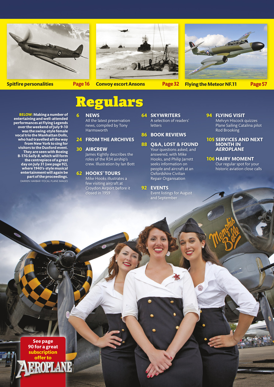 Aeroplane Preview Pages