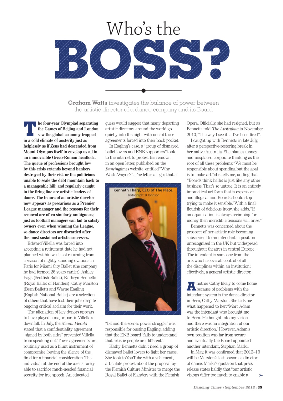 Dancing Times Preview Pages