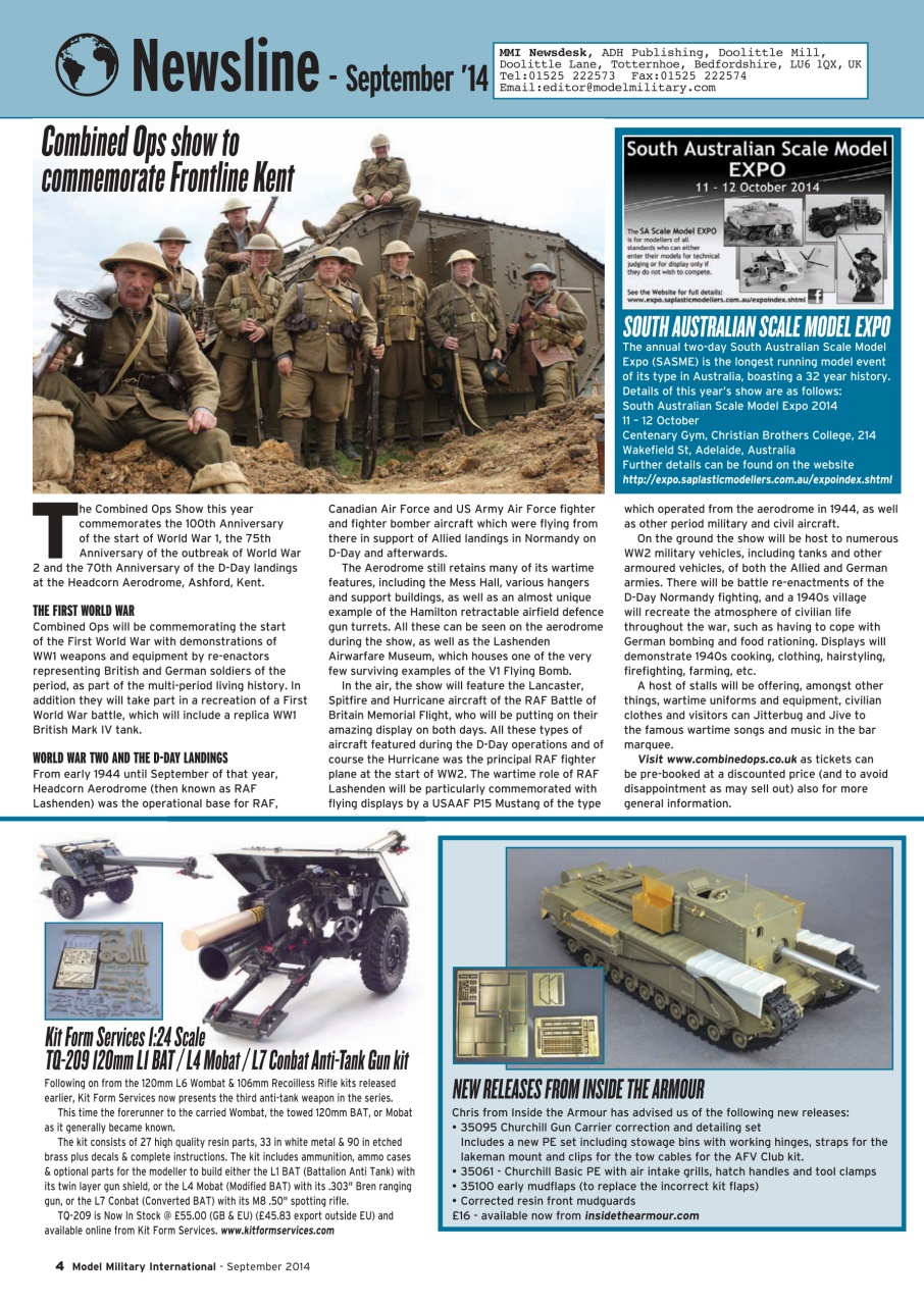 Model Military International Preview Pages