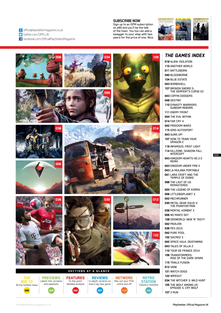 PLAY Magazine Preview Pages