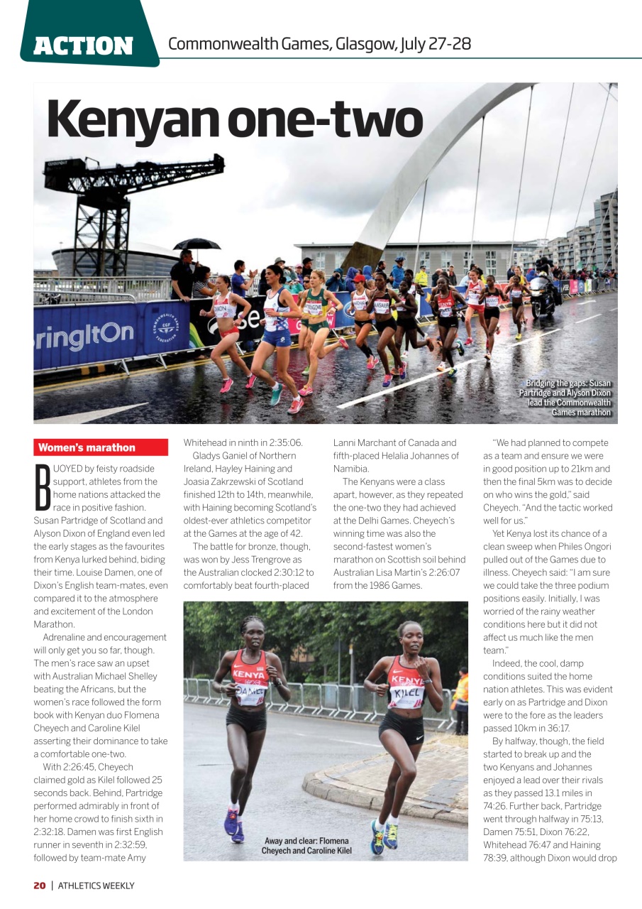 AW – Athletics Weekly Magazine Preview Pages