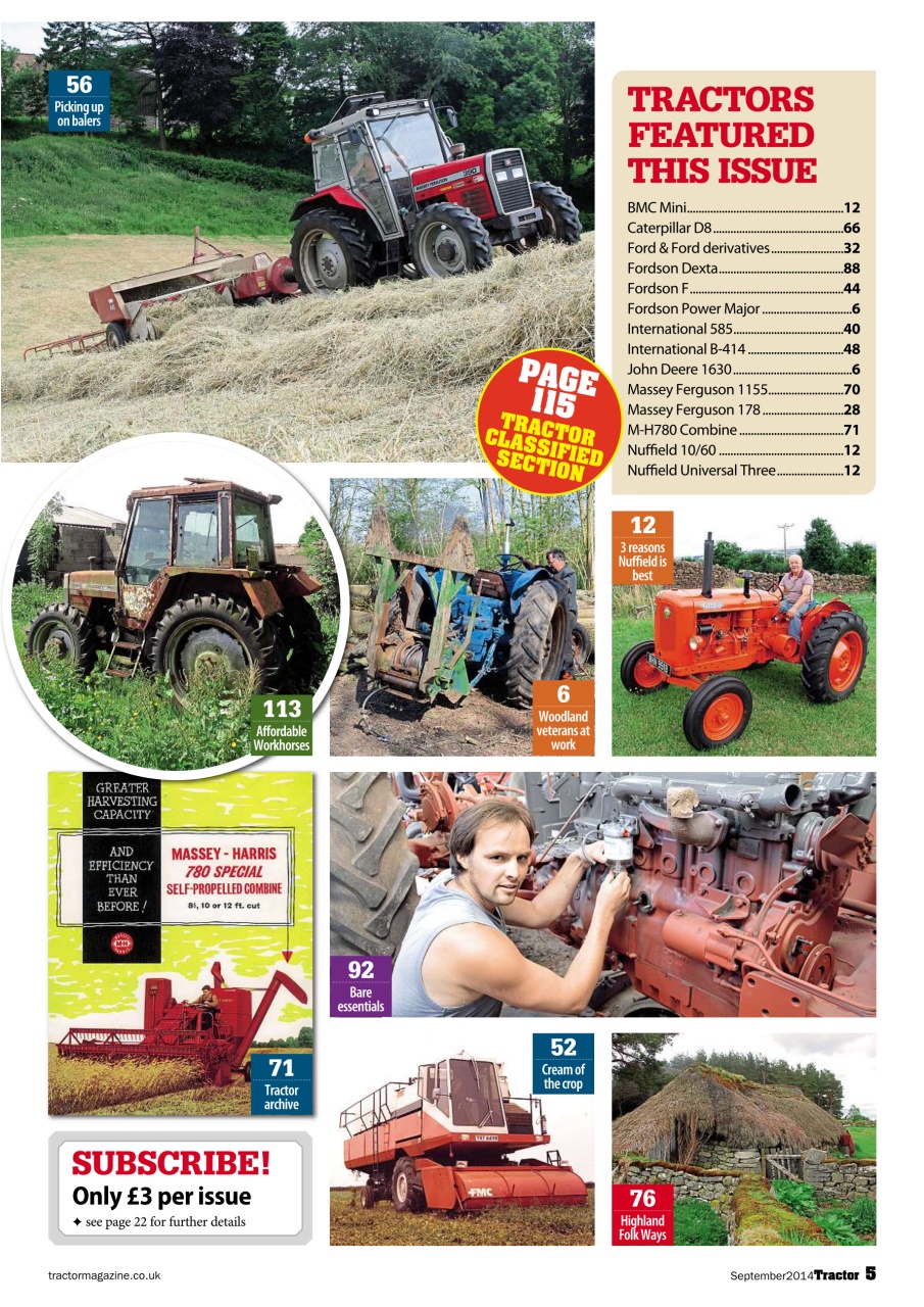 Tractor & Farming Heritage Magazine Preview Pages