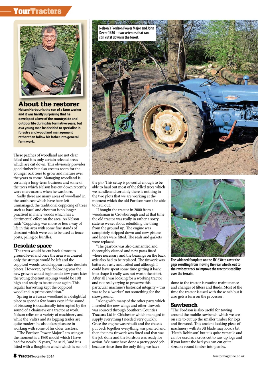 Tractor & Farming Heritage Magazine Preview Pages