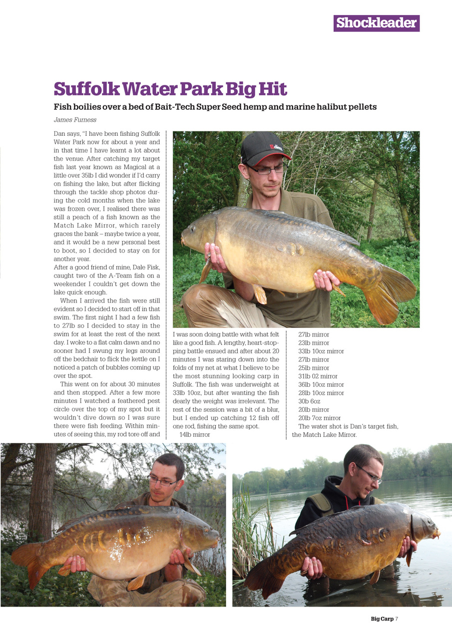 Big Carp Magazine Preview Pages