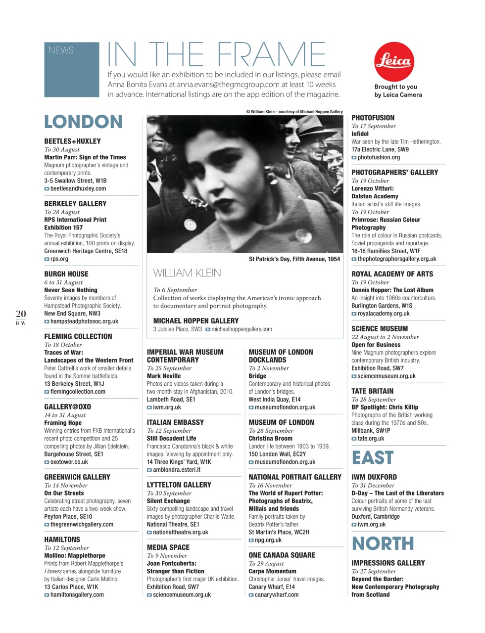 Black+White Photography Preview Pages