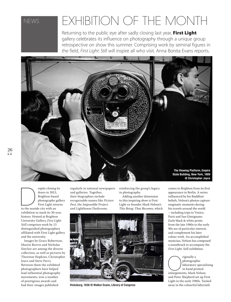 Black+White Photography Preview Pages