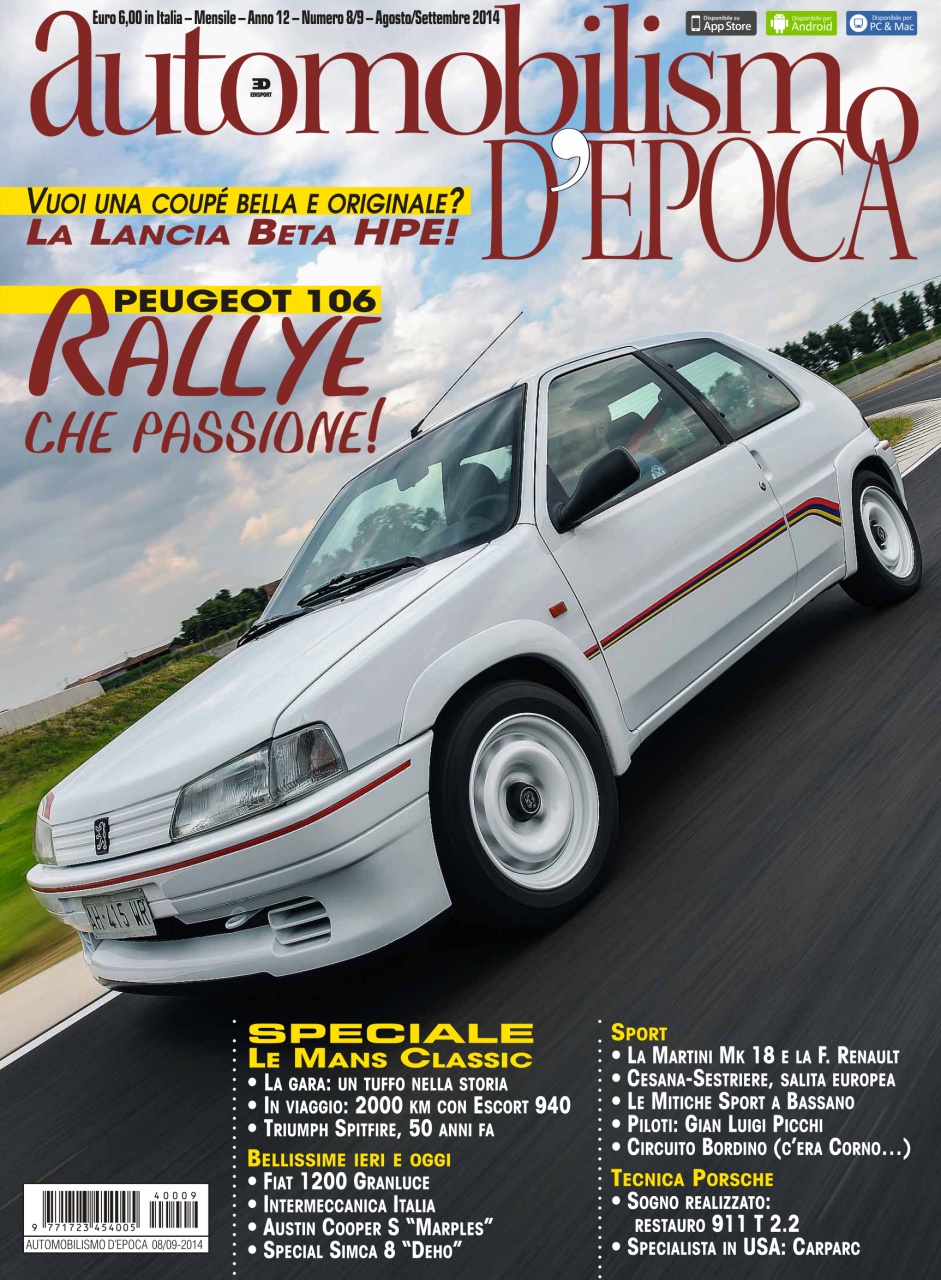 Automobilismo d'Epoca Preview Pages