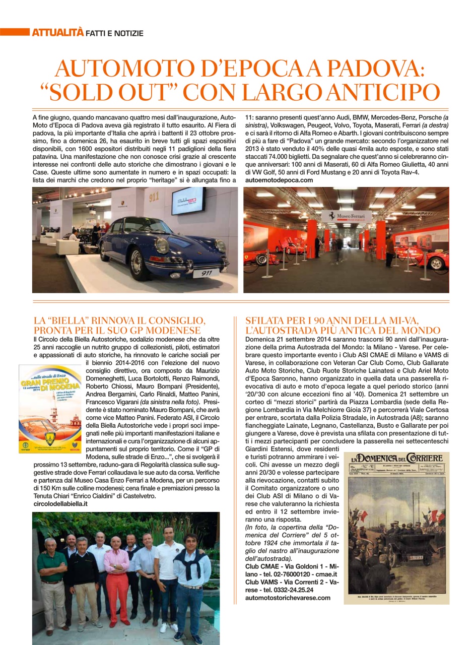 Automobilismo d'Epoca Preview Pages