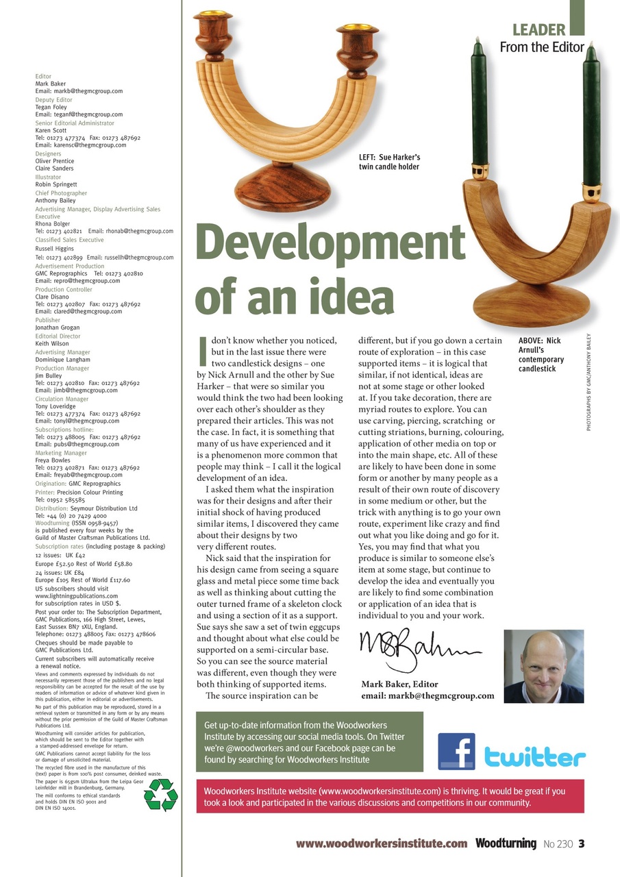 Woodturning Preview Pages