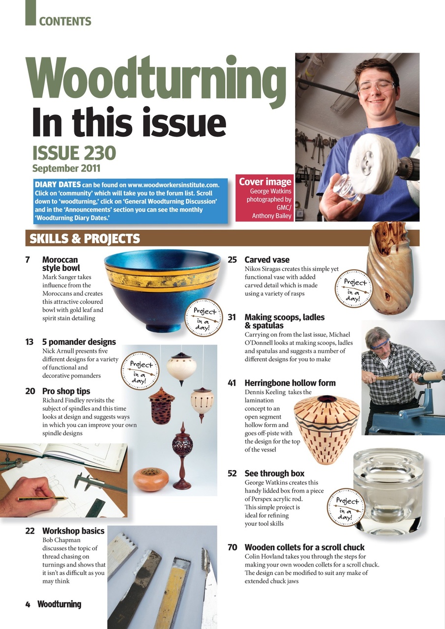 Woodturning Preview Pages