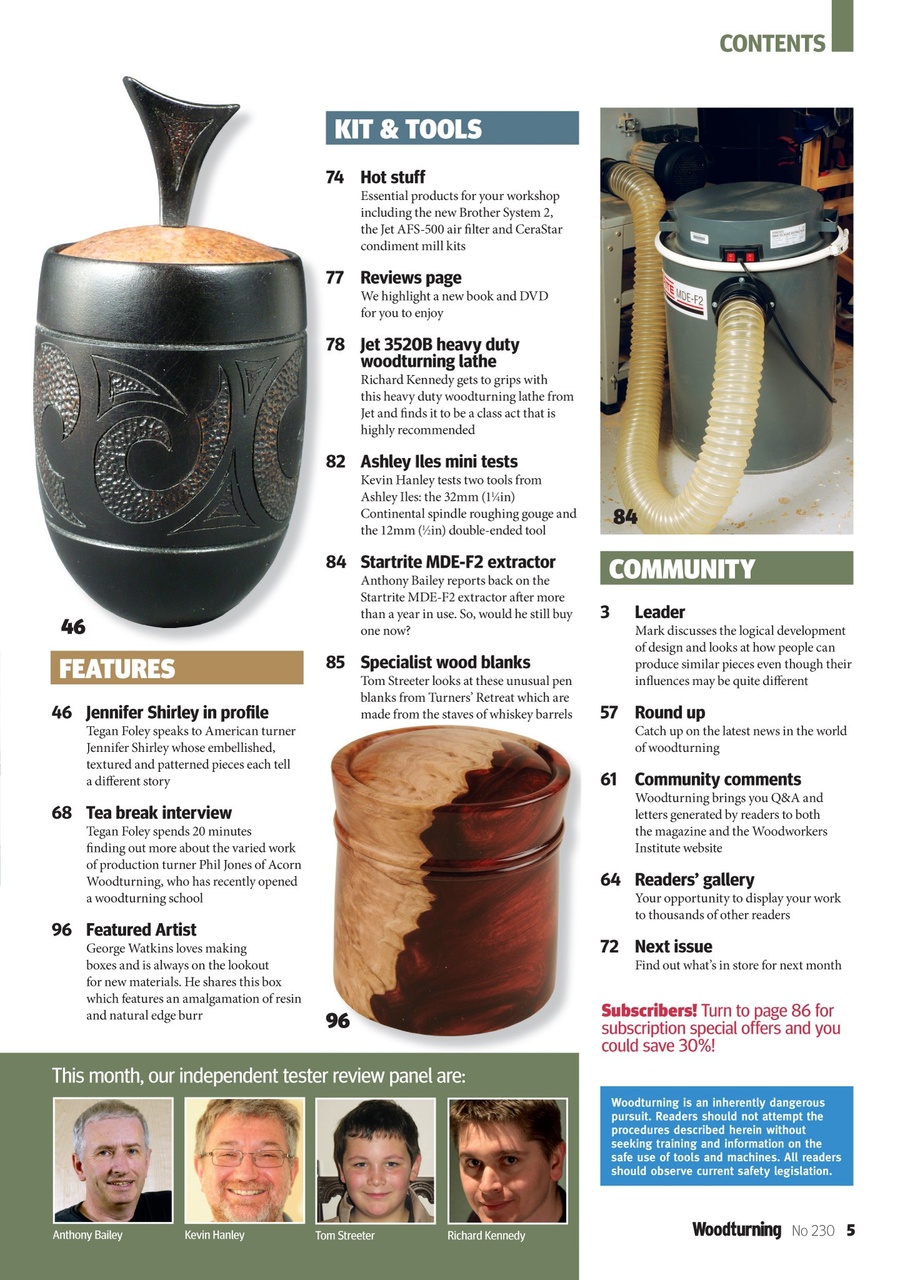 Woodturning Preview Pages