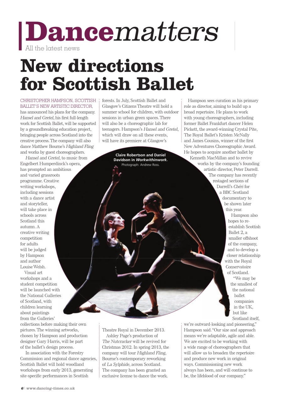 Dancing Times Preview Pages