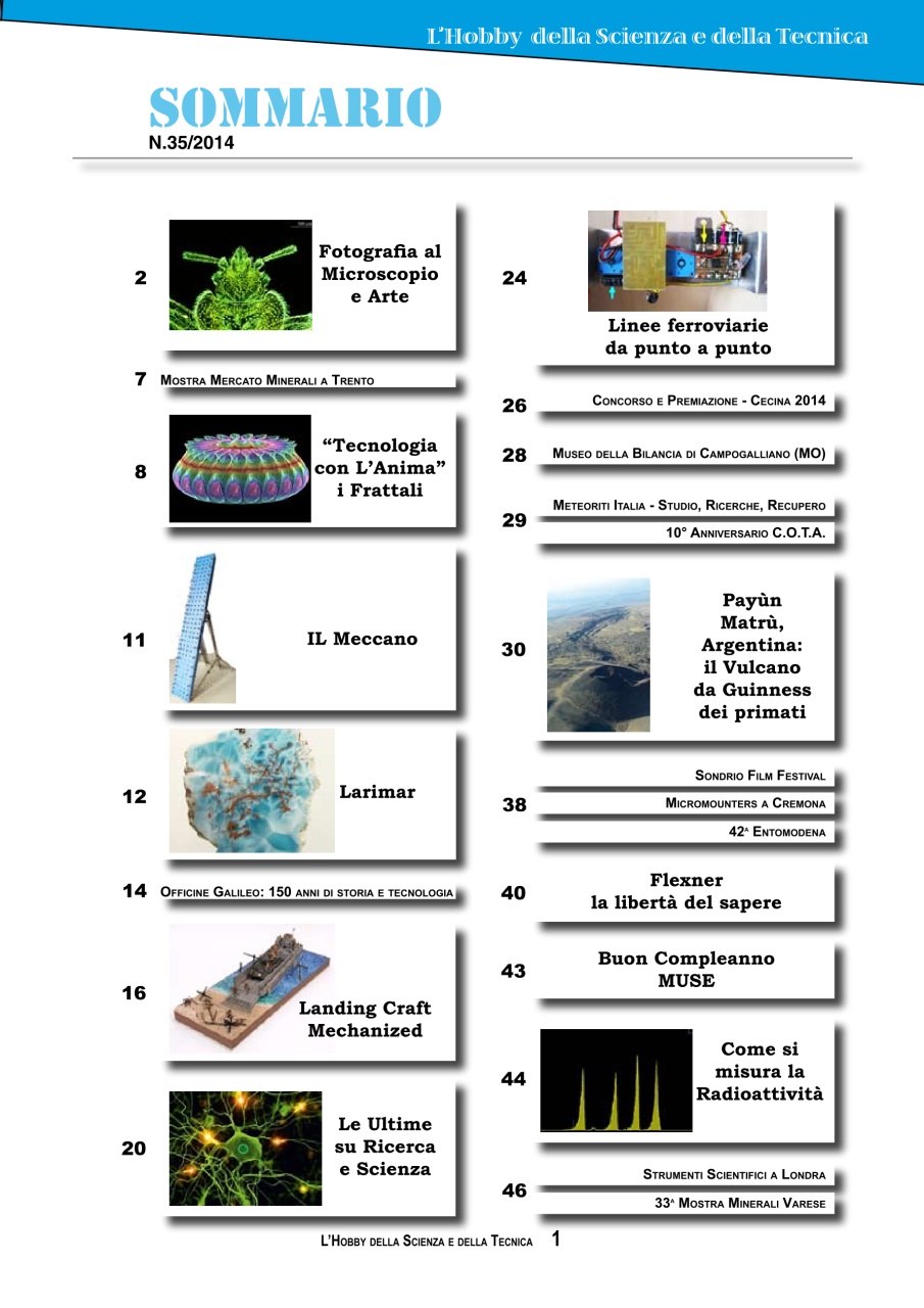 L'HOBBY DELLA SCIENZA E DELLA TECNICA Preview Pages