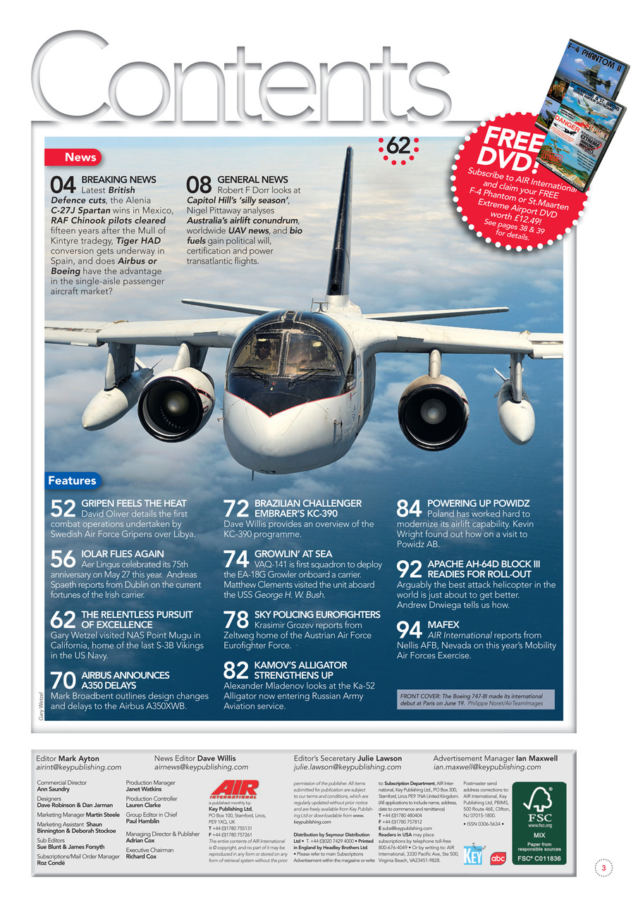 AIR International Preview Pages