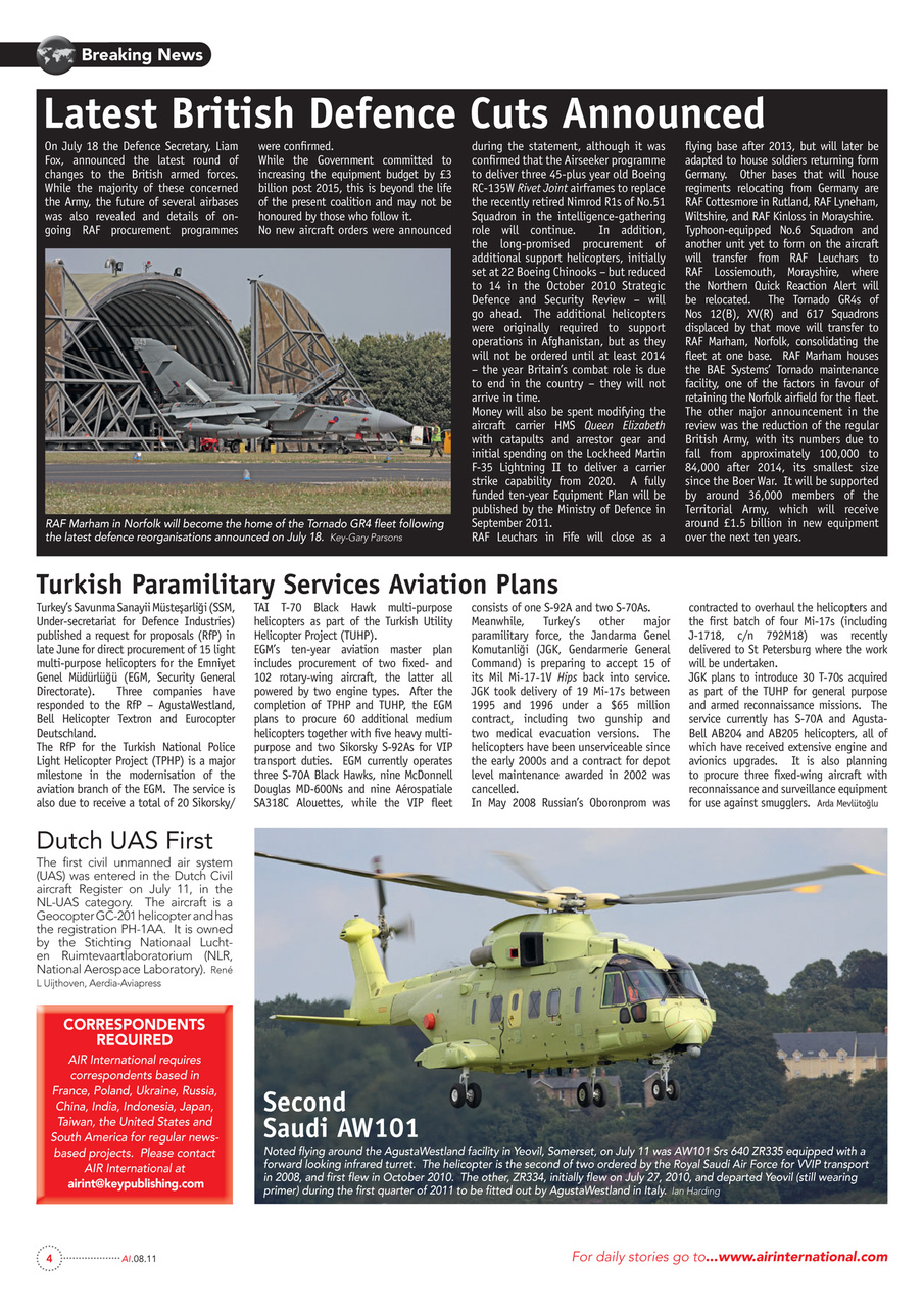 AIR International Preview Pages