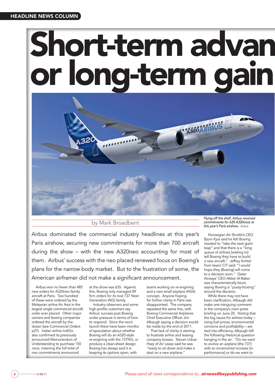 AIR International Preview Pages