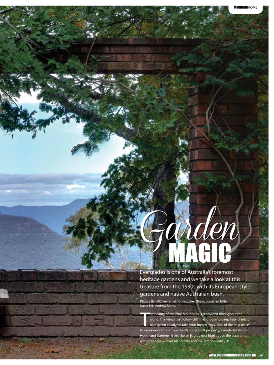 Blue Mountains Life Preview Pages