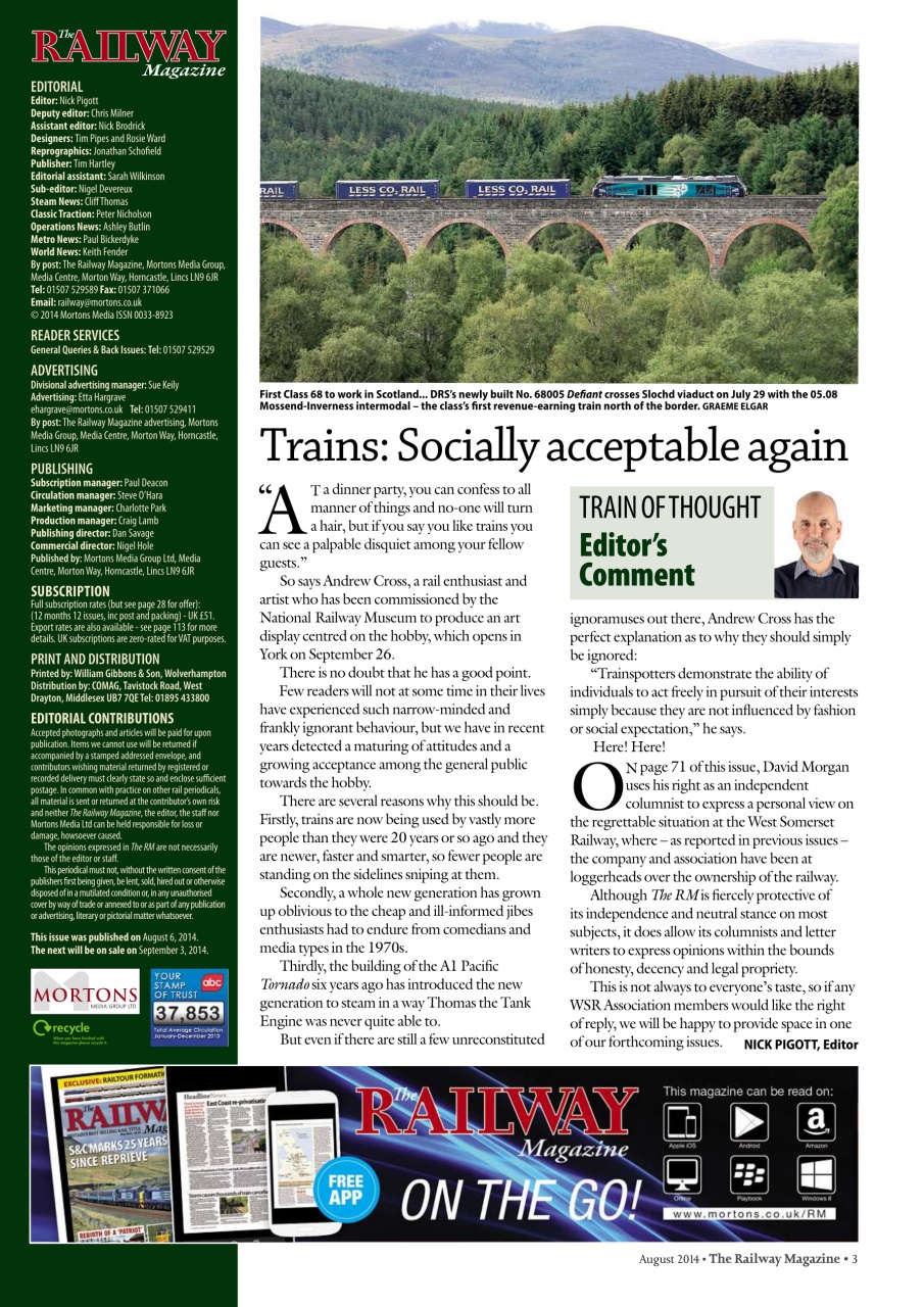 Railway Magazine Preview Pages