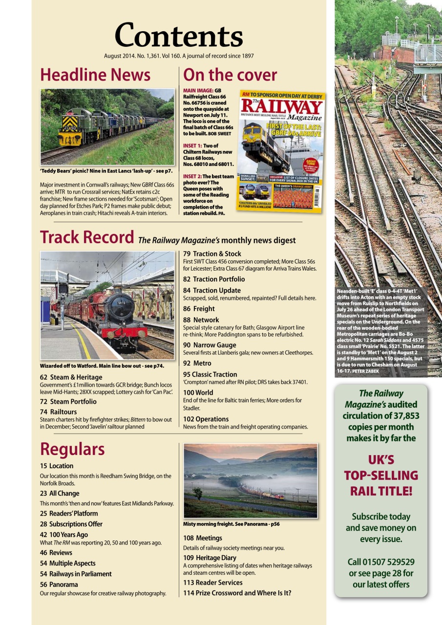 Railway Magazine Preview Pages