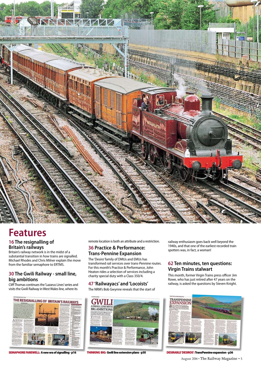 Railway Magazine Preview Pages