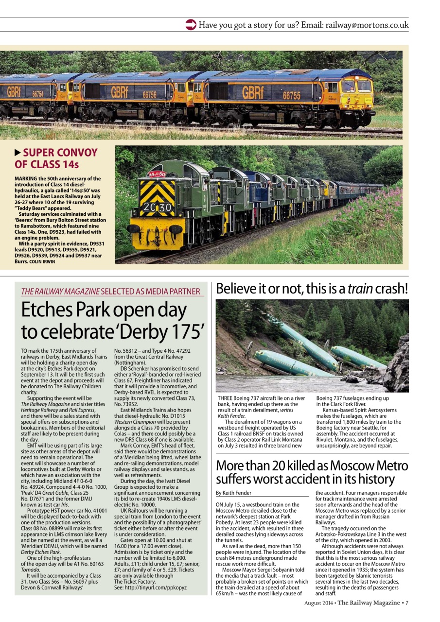 Railway Magazine Preview Pages