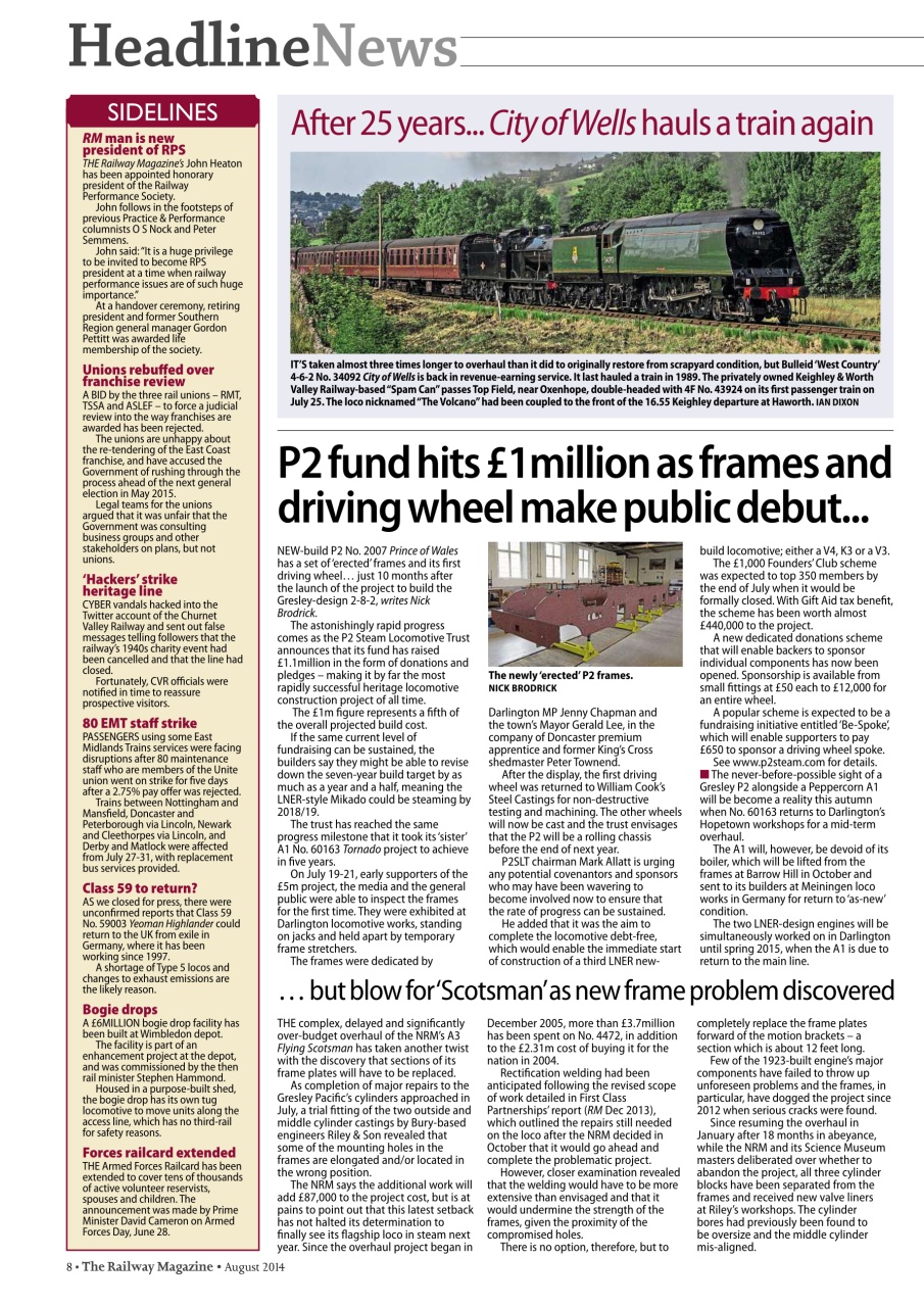 Railway Magazine Preview Pages