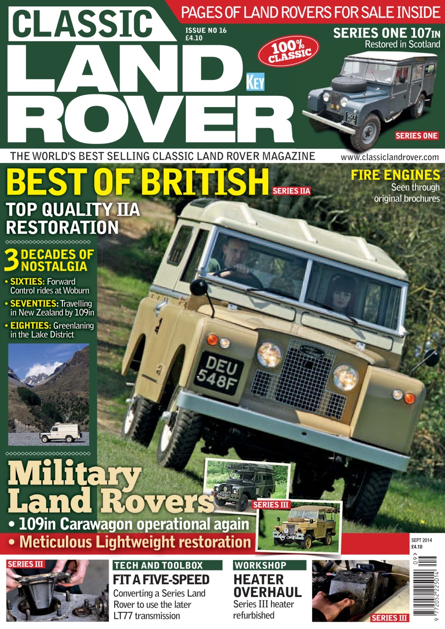 Classic Land Rover Magazine Preview Pages