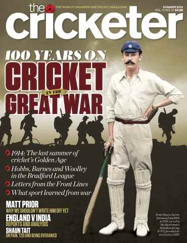 The Cricketer Magazine issue Summer 2014