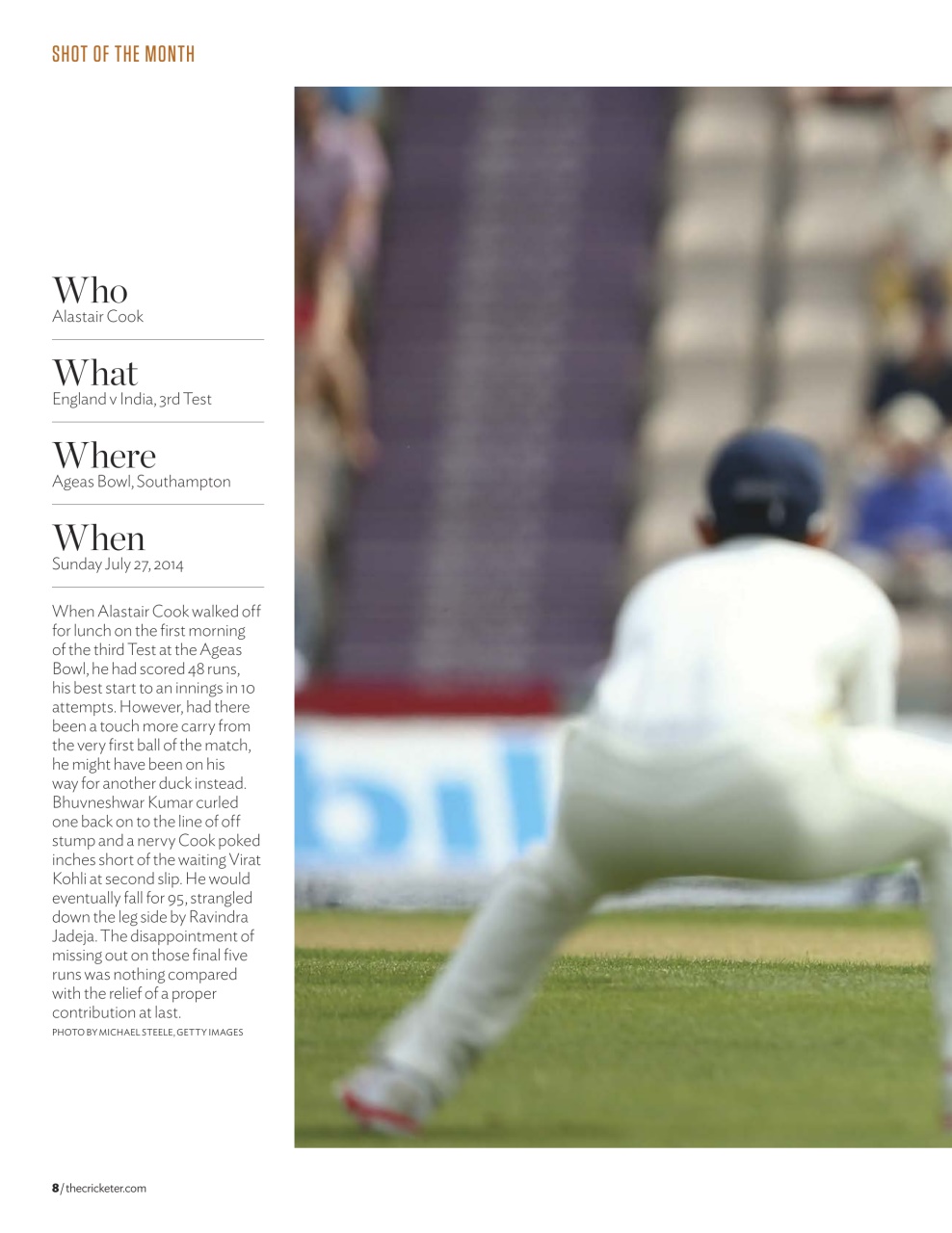 The Cricketer Magazine Preview Pages