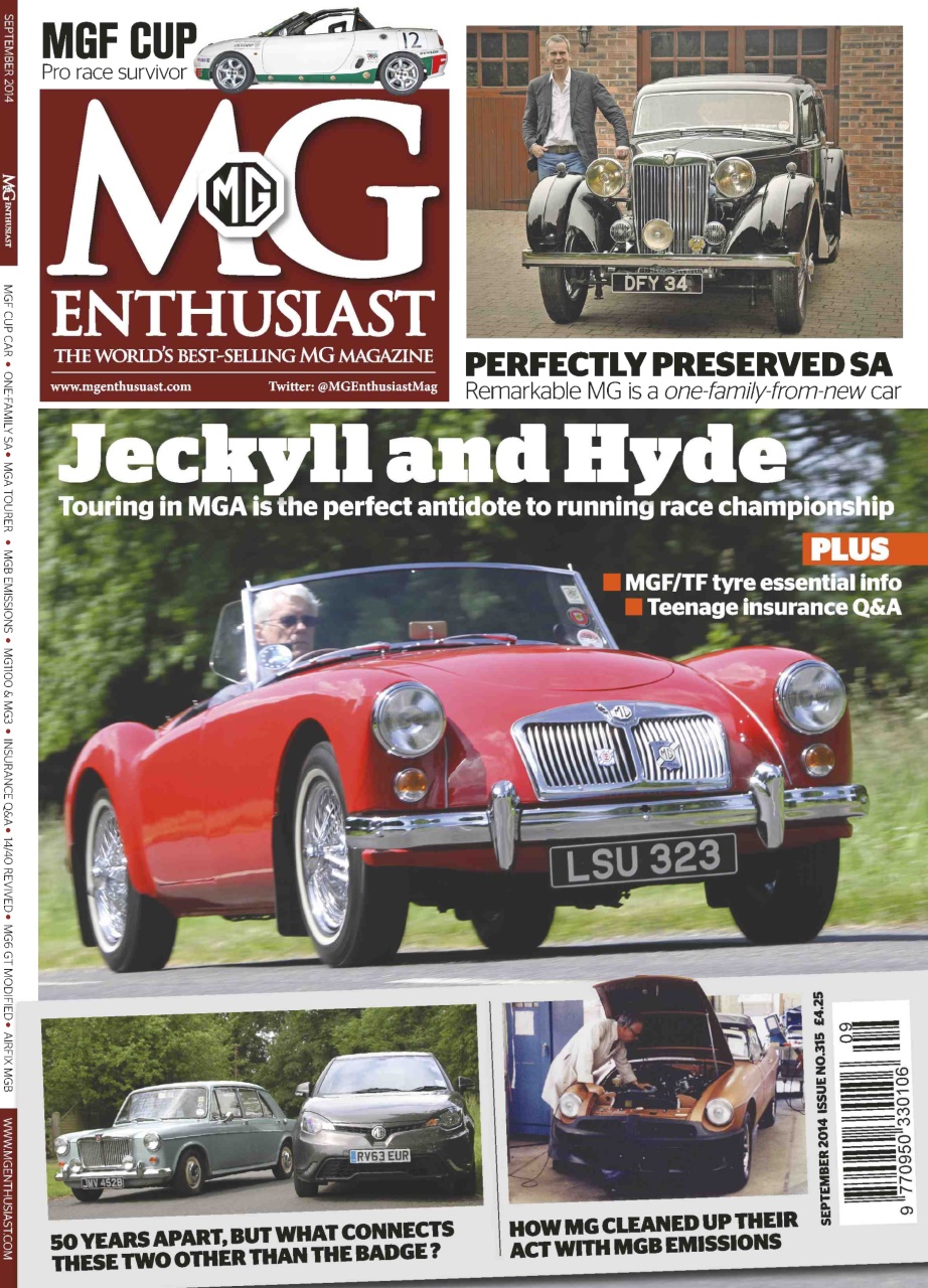 MG Enthusiast Preview Pages