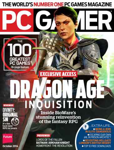 PC Gamer (US Edition) issue October 2014