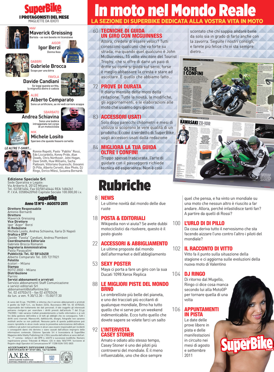 Superbike Italia Preview Pages