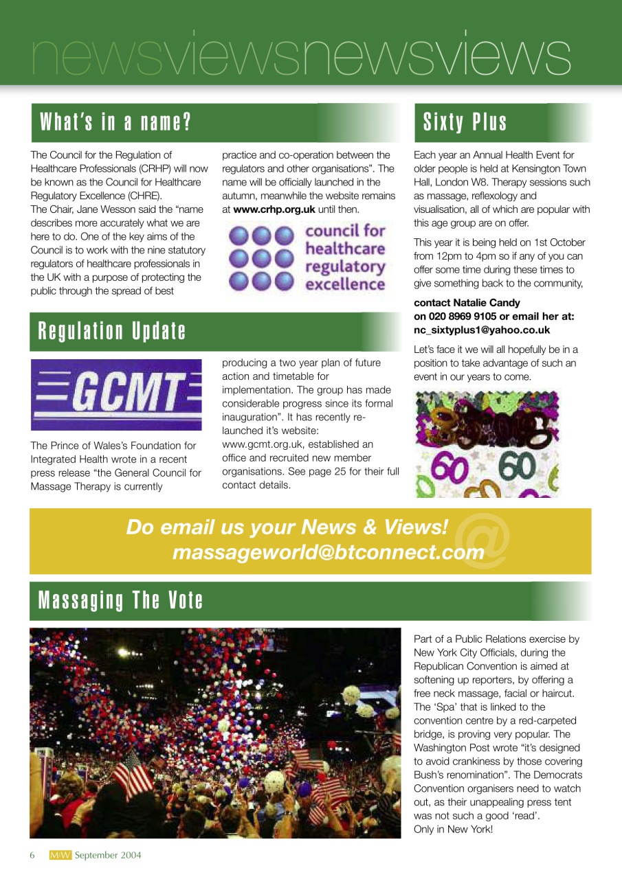 Massage World Preview Pages