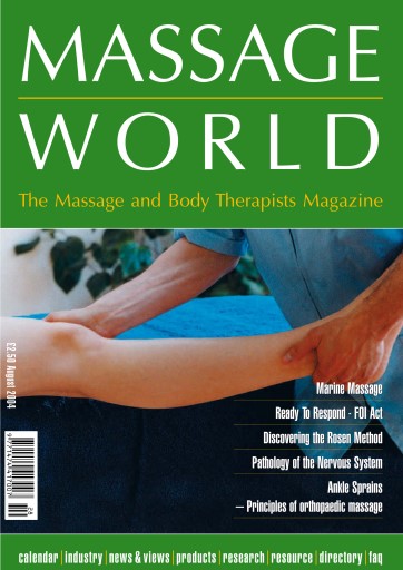 Massage World issue 