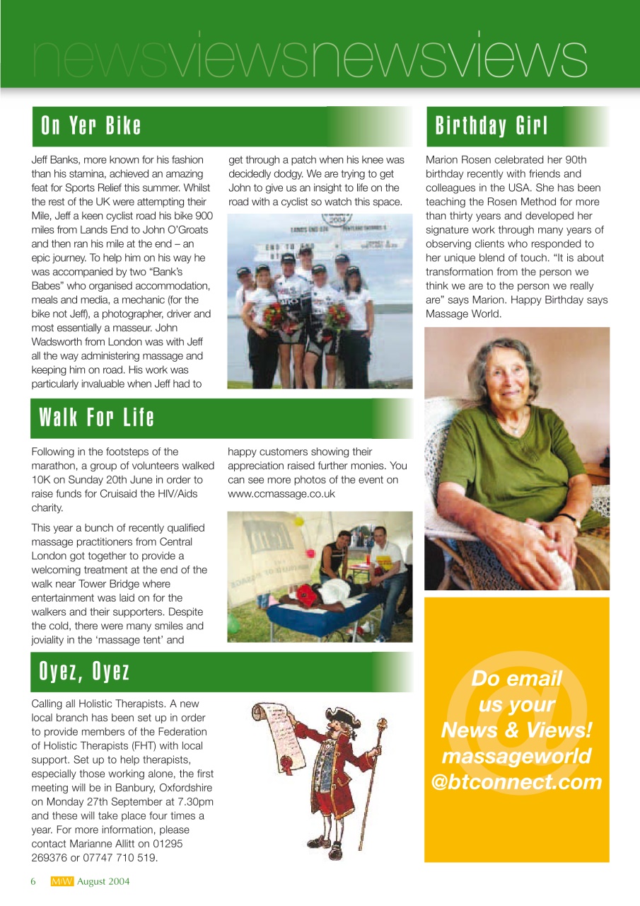 Massage World Preview Pages