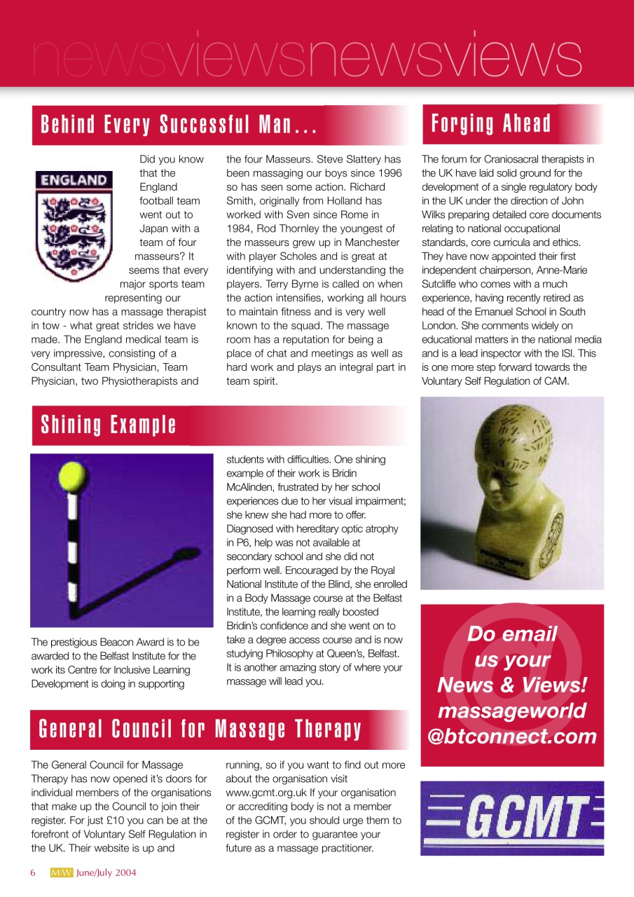 Massage World Preview Pages