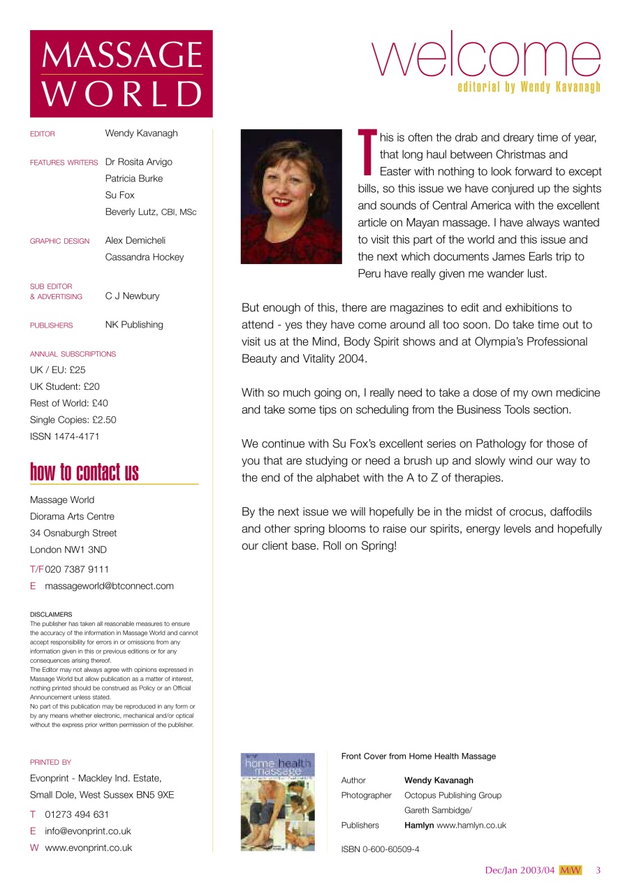 Massage World Preview Pages