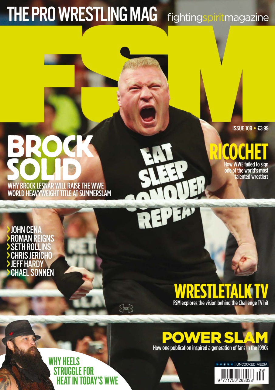 Wrestletalk Magazine Preview Pages