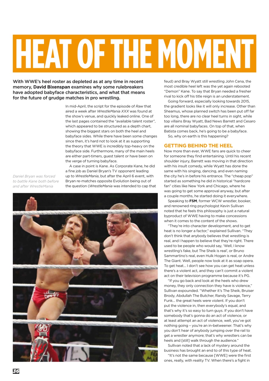 Wrestletalk Magazine Preview Pages