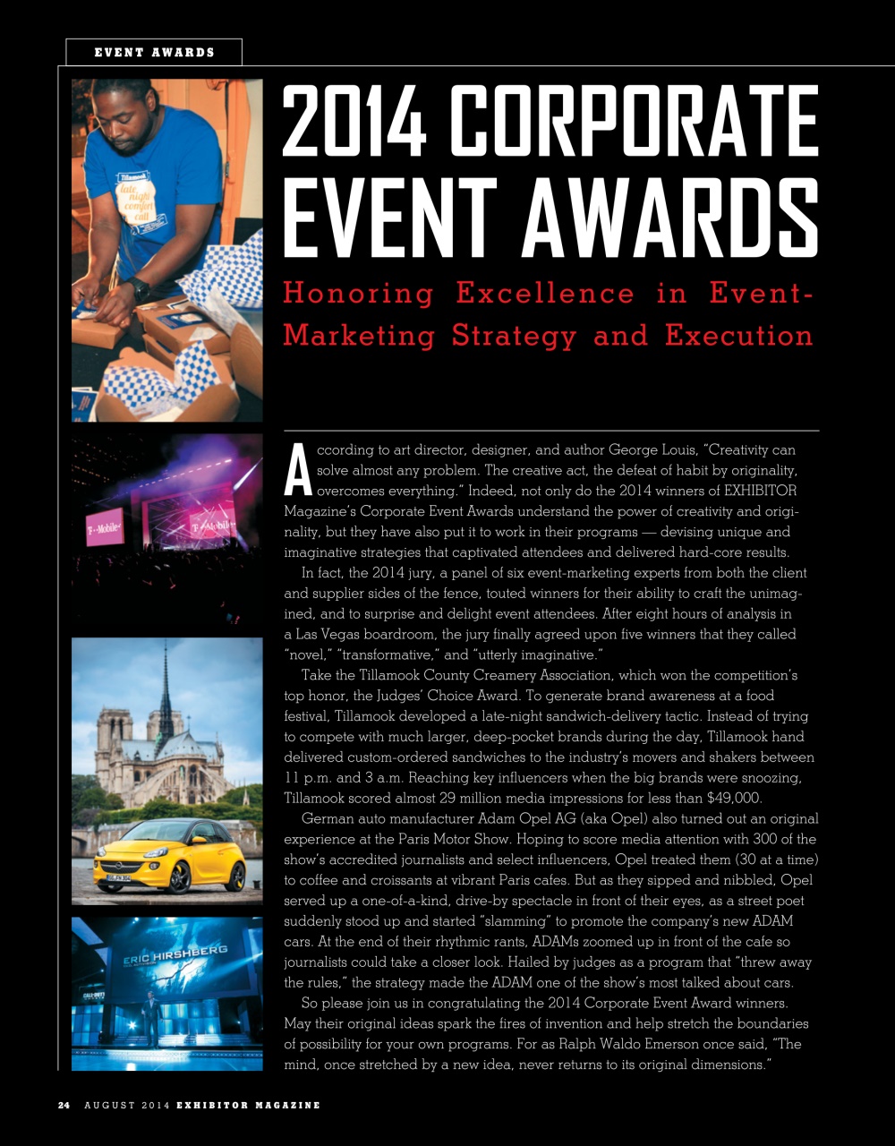 EXHIBITOR Magazine Preview Pages