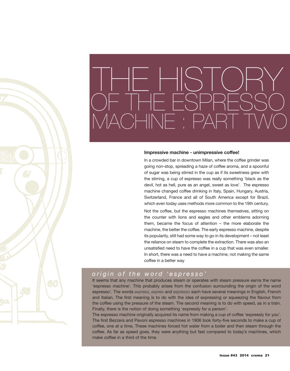 Crema Magazine Preview Pages