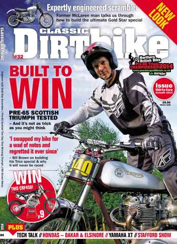 Classic Dirt Bike issue Issue 32 Autumn 2014