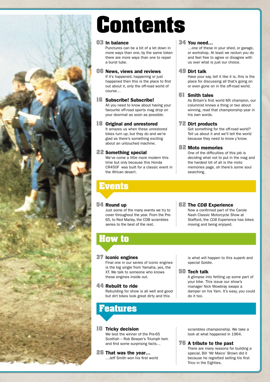 Classic Dirt Bike Preview Pages