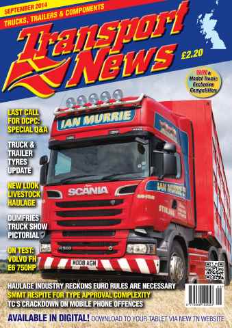 Transport News issue September 2014