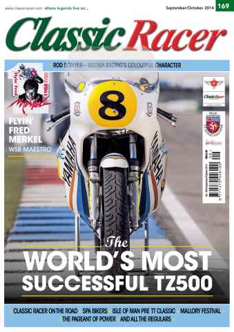 Classic Racer issue September - October 2014