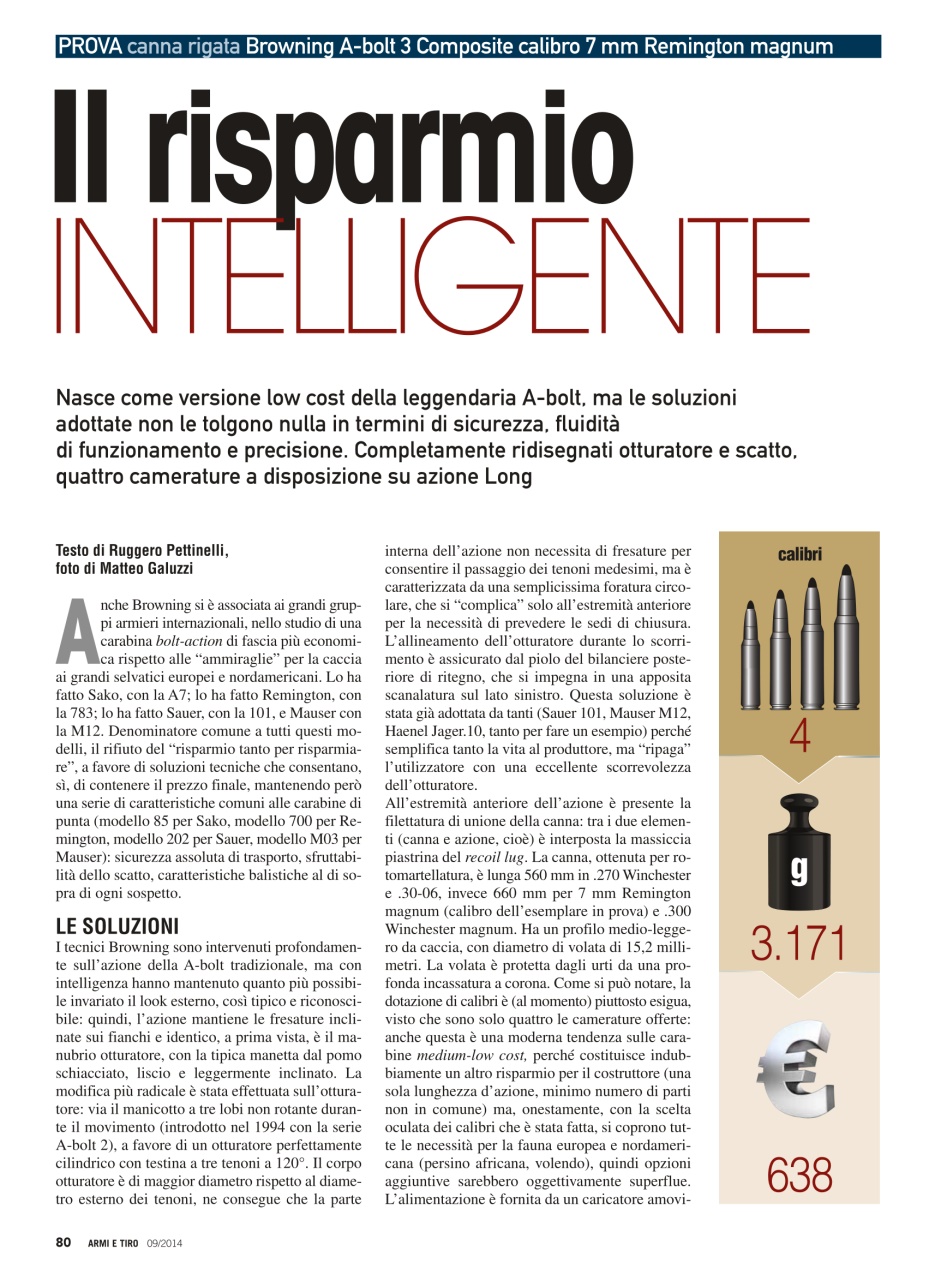 Armi E Tiro Preview Pages