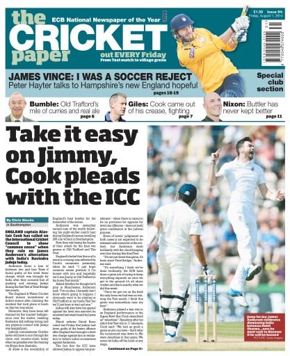 The Cricket Paper issue 
