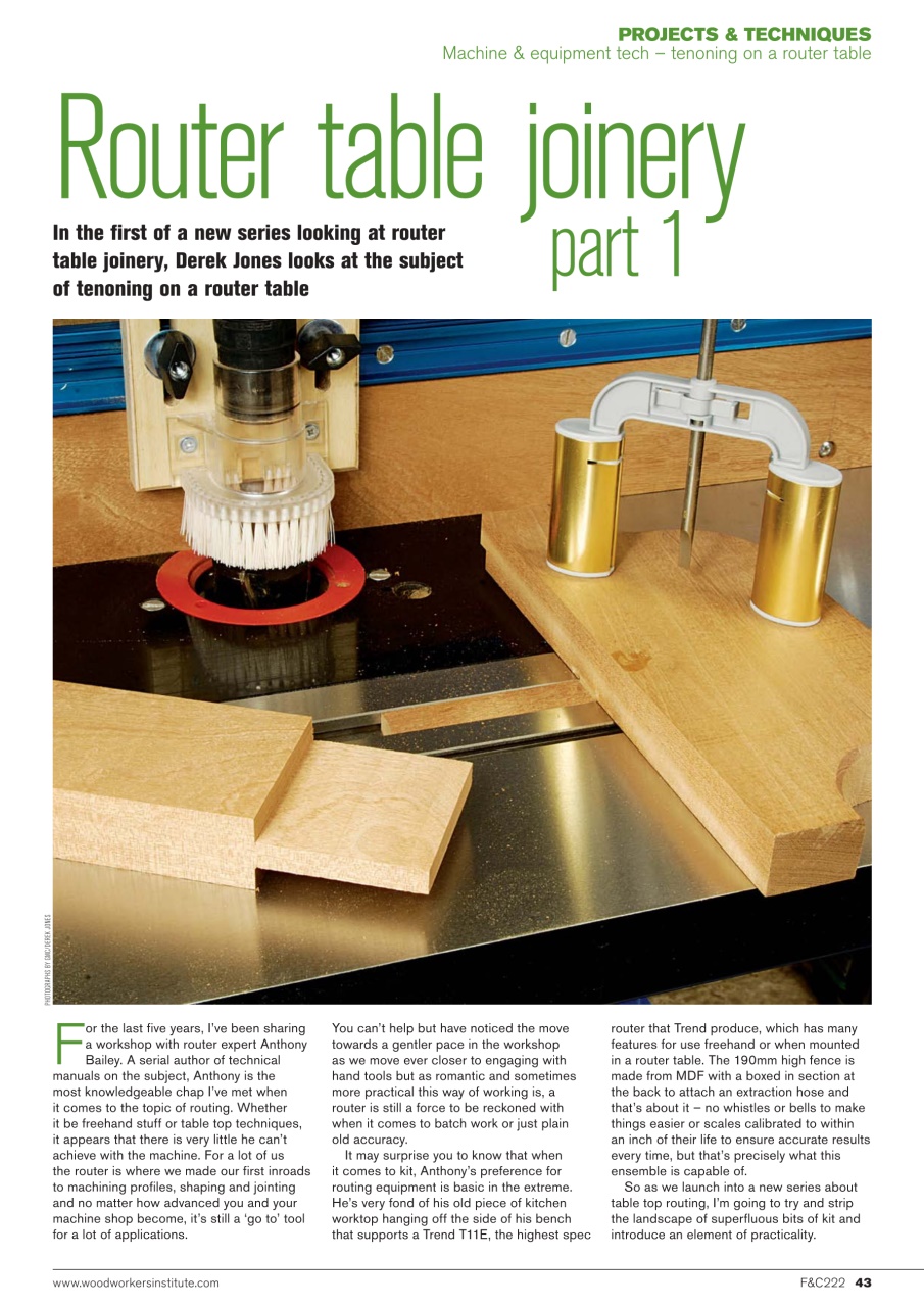 Furniture & Cabinetmaking Preview Pages